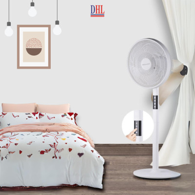 Quạt đứng điện tử có điều khiễn từ xa, hẹn giờ Mitomo FCE-60AEV, công suất 60W, động cơ dây đồng - Bảo hành 2 năm hàng chính hãng