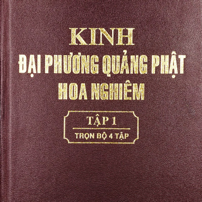 Kinh Đại Phương Quảng Phật Hoa Nghiêm (Trọn Bộ 4 Tập)