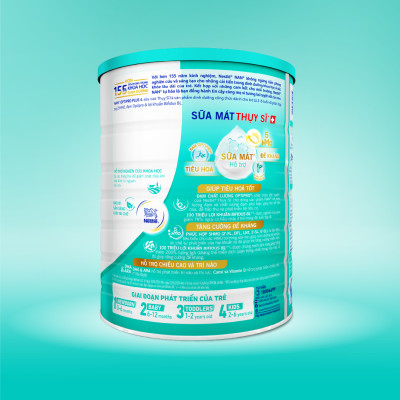 [Tặng Bình nước tuần lộc] Bộ 2 lon Sữa bột Nestlé NAN OPTIPRO PLUS 4 800g/lon với 5HMO Giúp tiêu hóa tốt + Tăng cường đề kháng - Bé 2-6 tuổi