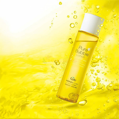Nước hoa hồng Cure Pure Bubble Lotion (190ml) - Hàng chính hãng