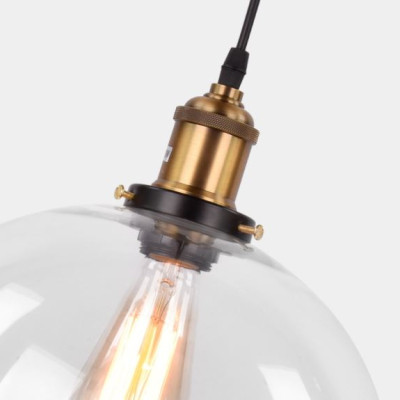 Đèn thả HEBEL hiện đại chao thủy tinh trang trí phòng ăn, quán cafe [ẢNH THẬT 100%].