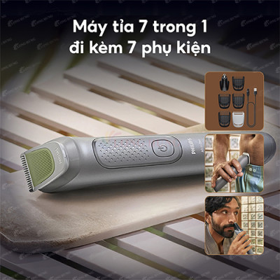 Tông đơ đa năng Philips All-in-One Trimmer 3000 Series MG3911/15 - Hàng chính hãng