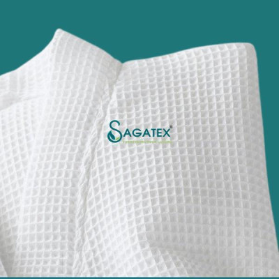 Áo Choàng Tắm Tổ Ong SAGATEX Kiểu Dáng Thanh Lịch Thấm Hút Tốt Cho Nam Và Nữ