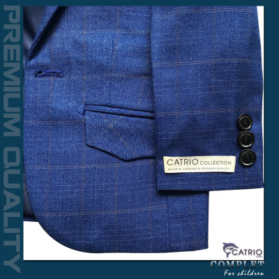 BỘ ĐỒ VEST BÉ TRAI CATRIO PCT C20 CHO TRẺ EM TỪ 2 TUỔI ĐẾN 7 TUỔI (11KG ĐẾN 26KG) THUỘC BST QUẦN ÁO COMPLET VESTON TRẺ EM CATRIO MÙA THU ĐÔNG