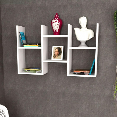 Kệ gỗ trưng bày kiểu dáng thanh lịch SMLIFE Washington