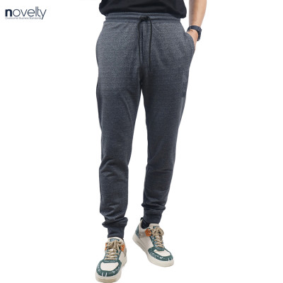 Quần jogger nam Novelty Regular fit xám Melange NQGMMDMT3R230546Q