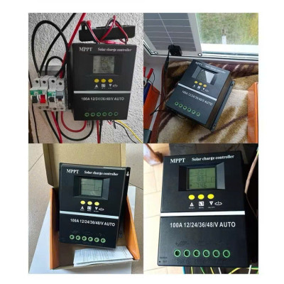 Bộ Điều Khiển Sạjc MPPT 80A Năng Lượng Mặt Trời – Mẫu Mới Thông Minh, Sạc Ổn Định, Tiết Kiệm Điện , đèn trang trí