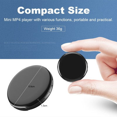 Máy Nghe Nhạc MP3 Bluetooth Ruizu M1 Bộ Nhớ Trong 8GB - Hàng Chính Hãng