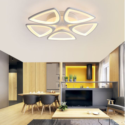 Đèn trần BIE kiểu dáng sang trọng 3 chế độ ánh sáng - kèm bóng LED chuyên dụng và điều khiển từ xa