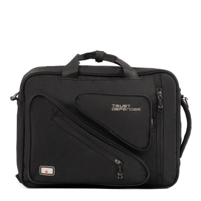 Cặp Học Sinh Đa Năng - 14.6 Inch - Mr.Vui 441-14.6 - Vải Đen