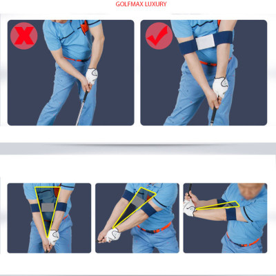 [Golfmax]Nẹp định vị 2 tay tập chơi golf PGM_JZQ005