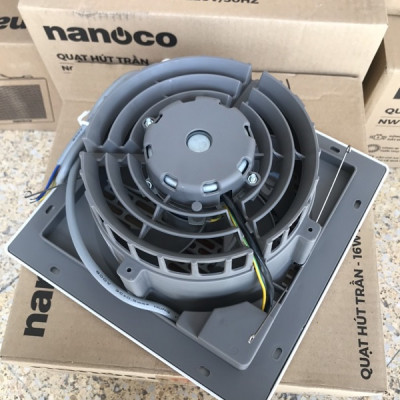 Quạt Thông Gió  Âm Trần Không Ống Dẫn Nanoco NCV2020 - Hàng Chính Hãng