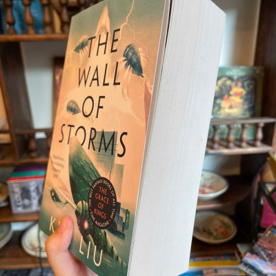 Sách - The Wall of Storms (Book #2 from the series The Dandelion Dynasty) by Ken Liu / Ngoại văn