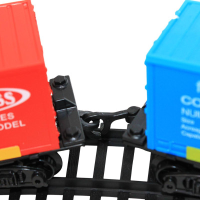 Bộ Đồ Chơi Lắp Ráp Đường Ray Và Tàu Lửa Retro Chạy Pin - Vecto VT22832