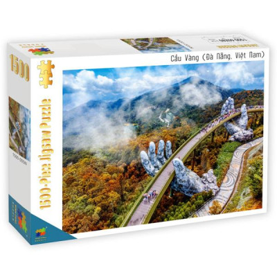 Bộ Tranh Ghép Hình Minh Châu - 60 x 80 cm (1500 Mảnh Ghép) - Cầu Vàng