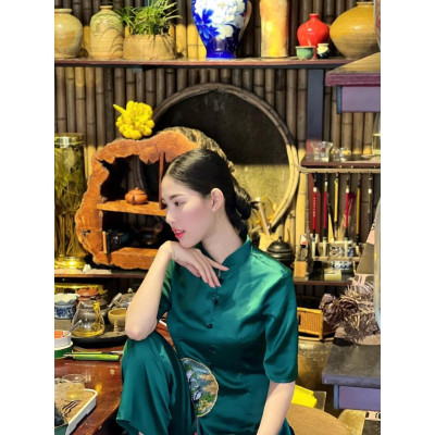 ĐỒ LAM ĐI CHÙA #Mã Freeship Xtra RP028# mẫu Đính Dây May Mắn