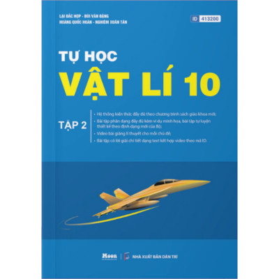 Sách - Combo Tự Học Vật Lý Lớp 10 - Tập 1 + 2 (Moon)