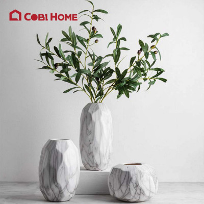 Bình Hoa Sứ , Vân Trắng 377619 , sản phẩm nhập khẩu và phân phối chính hãng .