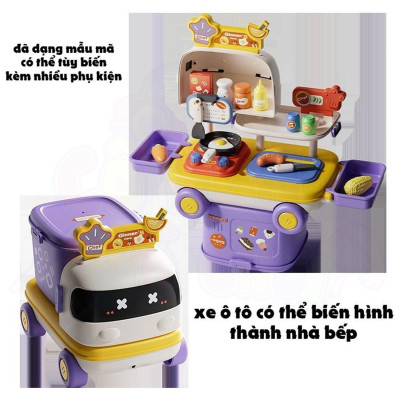 Đồ Chơi Xe Nhà Bếp Lưu Động - Play House Master Chef - Toys&Joys HY-27 (30 Chi Tiết)