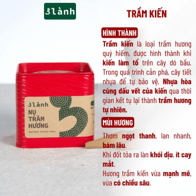 Nụ Trầm Kiến 3 Lành Tự Nhiên 100 % Không Hóa Chất Tạp Chất Thờ Cúng Thư Giãn Xông Nhà Thư Giãn