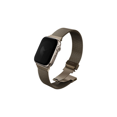 Dây Đeo UNIQ DANTE PRO Cho Apple Watch Đủ Size Chế Tạo Chuyên Nghiệp Từ Thép Không Gỉ 304 Lưới Milan Thể Hiện Tinh Tế Hàng Chính Hãng