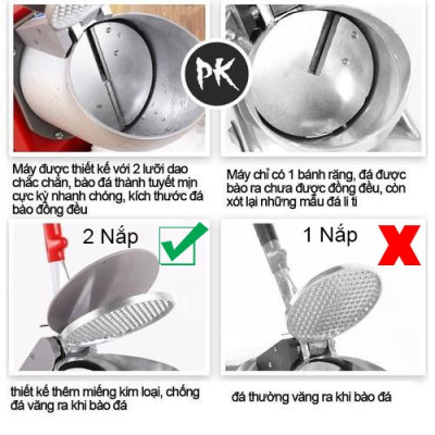 Máy bào đá,xay đá tuyết 4 lưỡi bào đá cực mịn- hàng nhập khẩu