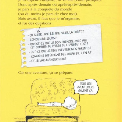 Tiểu thuyết thiếu niên tiếng Pháp: Les Aventures De Moi-Meme - Journal De Ma Fugue