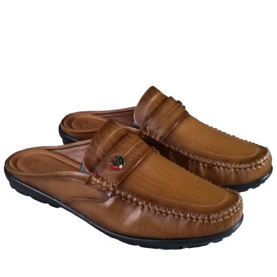 Giày Sục Nam HA NAM Da Bò Thật Cao Cấp GSB2080