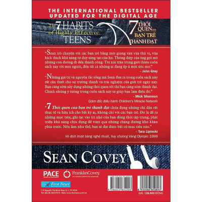 Sách - 7 Thói Quen Của Bạn Trẻ Thành Đạt - Khổ Lớn - First News