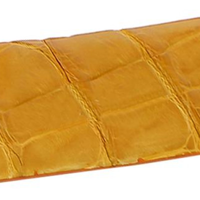 Thắt Lưng Nam Da Cá Sấu Gai Bụng Huy Hoàng HT4258 - Vàng Nghệ