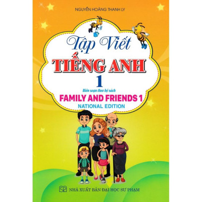 Combo Bài Tập Tiếng Anh 1 + Tập Viết Tiếng Anh 1 (Biên Soạn Theo Bộ Sách Family And Friends 1) (HA-MK)