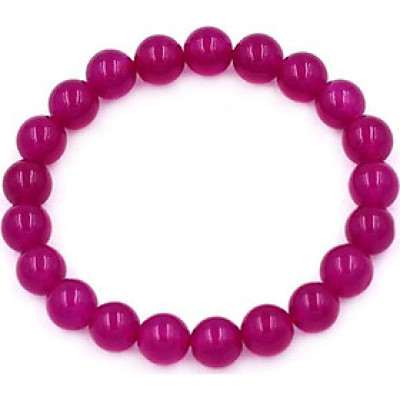 Vòng tay Thạch Anh Huyết Dụ 8 ly 21 hạt - hợp mệnh Hỏa, mệnh Thổ