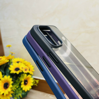 Ốp lưng dành cho  iPhone 14 Pro Rock viền màu - Hàng chính hãng