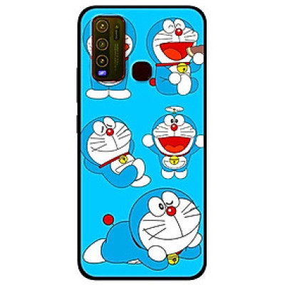 Ốp lưng dành cho Vivo Y30 mẫu Mèo Do Ra Mon