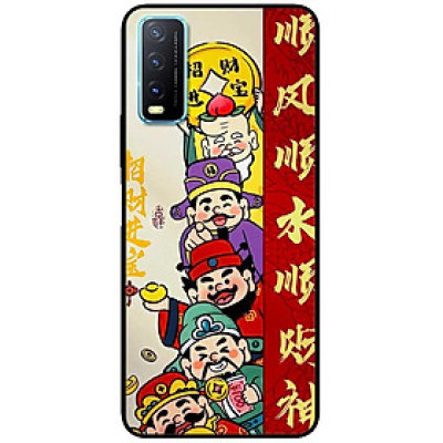 Ốp lưng cho Vivo Y12s - Y20 - Y20s - Y21 - Y21s - Y33 - Y33T - Năm Ông May Mắn - Hàng Chính Hãng