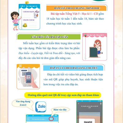 Bài Tập Tuần Tiếng Việt Lớp 5 - Tập 1 (Cánh Diều)