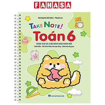 Sách - Take Note! Toán 6 - Bản Lò Xo