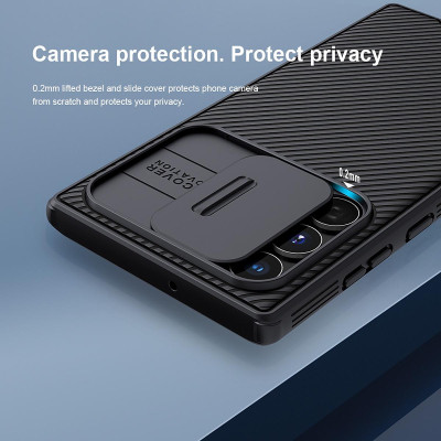 Ốp lưng chống sốc cho Samsung Galaxy S24 Ultra Camshield Pro nắp đậy bảo vệ Camera - Hàng nhập khẩu
