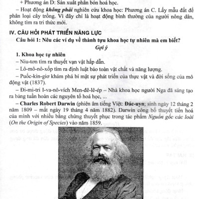 Hướng Dẫn Trả Lời Câu Hỏi Và Bài Tập Khoa Học Tự Nhiên 6 (Dùng Kèm SGK Chân Trời Sáng Tạo) (HA)