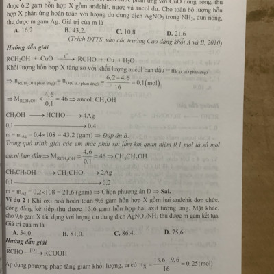 16 Phương Pháp Và Kĩ Thuật Giải Nhanh Bài Tập Trắc Nghiệm Môn Hoá Học