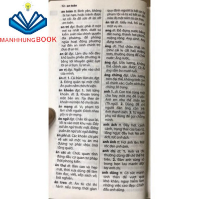 Sách - Từ điển tiếng Việt thông dụng 75k (khổ to)-tái bản