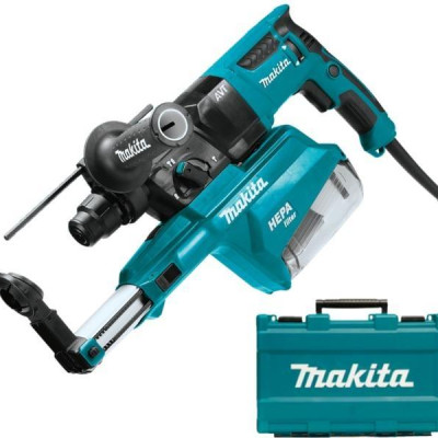 MÁY KHOAN ĐỘNG LỰC 800W VỚI HỆ THỐNG HÚT BỤI MAKITA HR2653 - HÀNG CHÍNH HÃNG