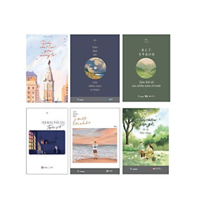 Combo Sách Văn Học Hay Của Tác Giả An (Bộ 6 Cuốn) - AZ