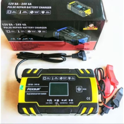 BỘ SẠC BÌNH ẮC QUY 12V-24V TỰ ĐỘNG CHỐNG NGƯỢC CHẬP KHỬ SUPAT PHỤC HỒI CHỨC NĂNG BÌNH