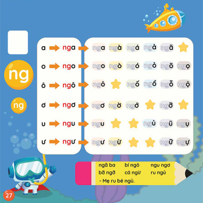 Combo 8 sách Tiền Tiểu học gồm Toán và Tiếng Việt cho bé 4-6 tuổi có App Bài Giảng cho bé sẵn sàng bước vào lớp 1