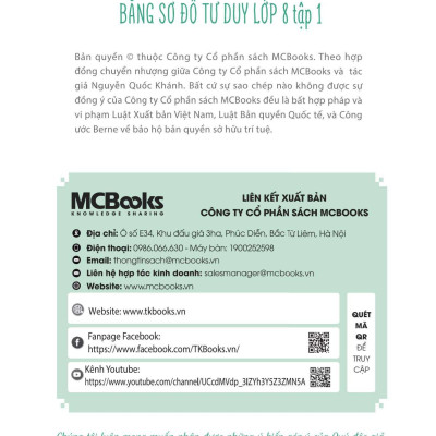 Làm Chủ Kiến Thức Ngữ Văn Bằng Sơ Đồ Tư Duy Lớp 8 - Tập 1 (Theo Chương Trình Của Bộ Sách Kết Nối Tri Thức Với Cuộc Sống)