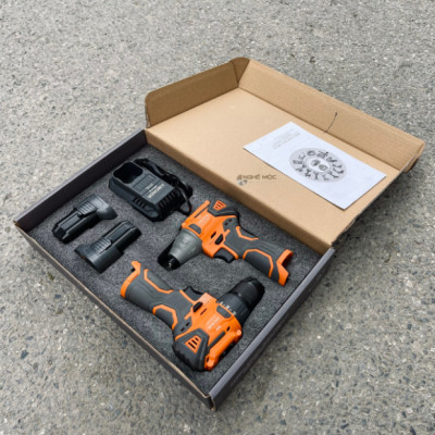 BỘ COMBO KHOAN BẮT VÍT 16V KHÔNG CHỔI THAN DCE8-DCL5 ANCHOR - HÀNG CHÍNH HÃNG