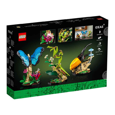 LEGO IDEAS 21342 Đồ Chơi Lắp Ráp Bộ Sưu Tập Côn Trùng (1111 chi tiết)