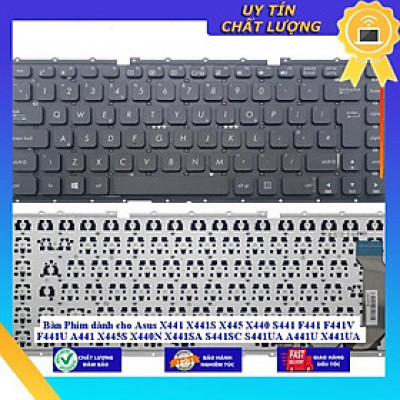 Bàn Phím dùng cho Asus X441 X441S X445 X440 S441 F441 F441V F441U A441 X445S X440N X441SA S441SC S441UA A441U X441UA  - MÀU TRẮNG - Hàng Nhập Khẩu New Seal