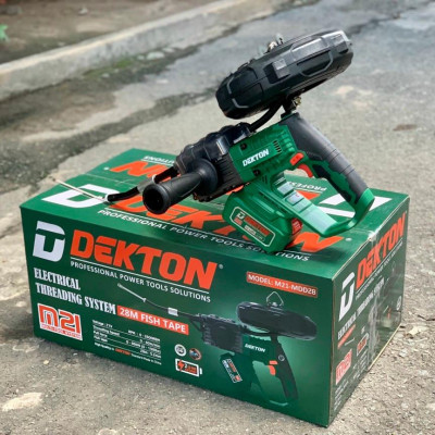MÁY ĐI DÂY ĐIỆN ÂM TƯỜNG DÙNG PIN DEKTON M21-MDD28 - HÀNG CHÍNH HÃNG